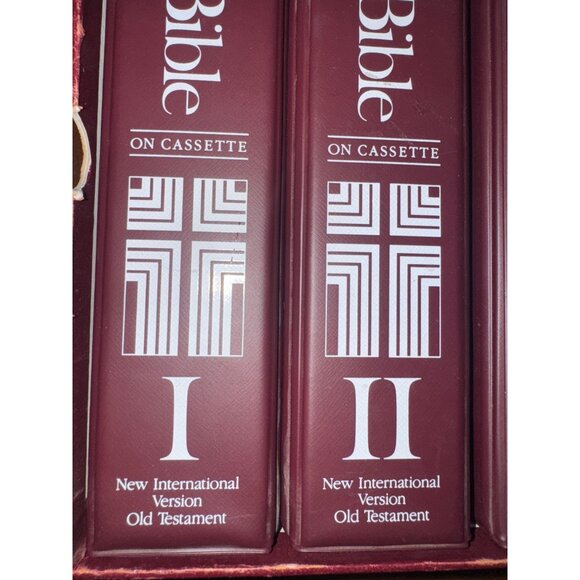 The Bible On Cassette New International Version Old Testament Complete Set - Picture 3 of 12